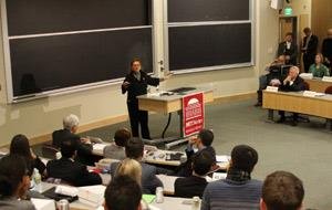 Sabancı Holding Chairman Güler Sabancı delivered a speech at the Massachusetts Institute of Technology