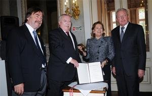 The Austrian Schumpeter Award has been presented to Sabancı Holding’s Chairman Güler Sabancı