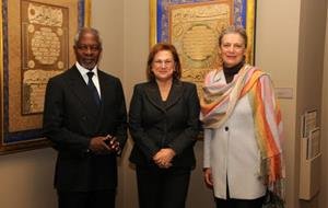 Kofi Annan Visits Sakip Sabancı Museum